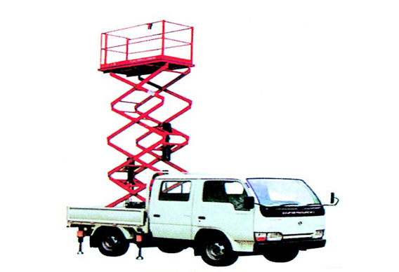 剪叉車(chē)載式升降機